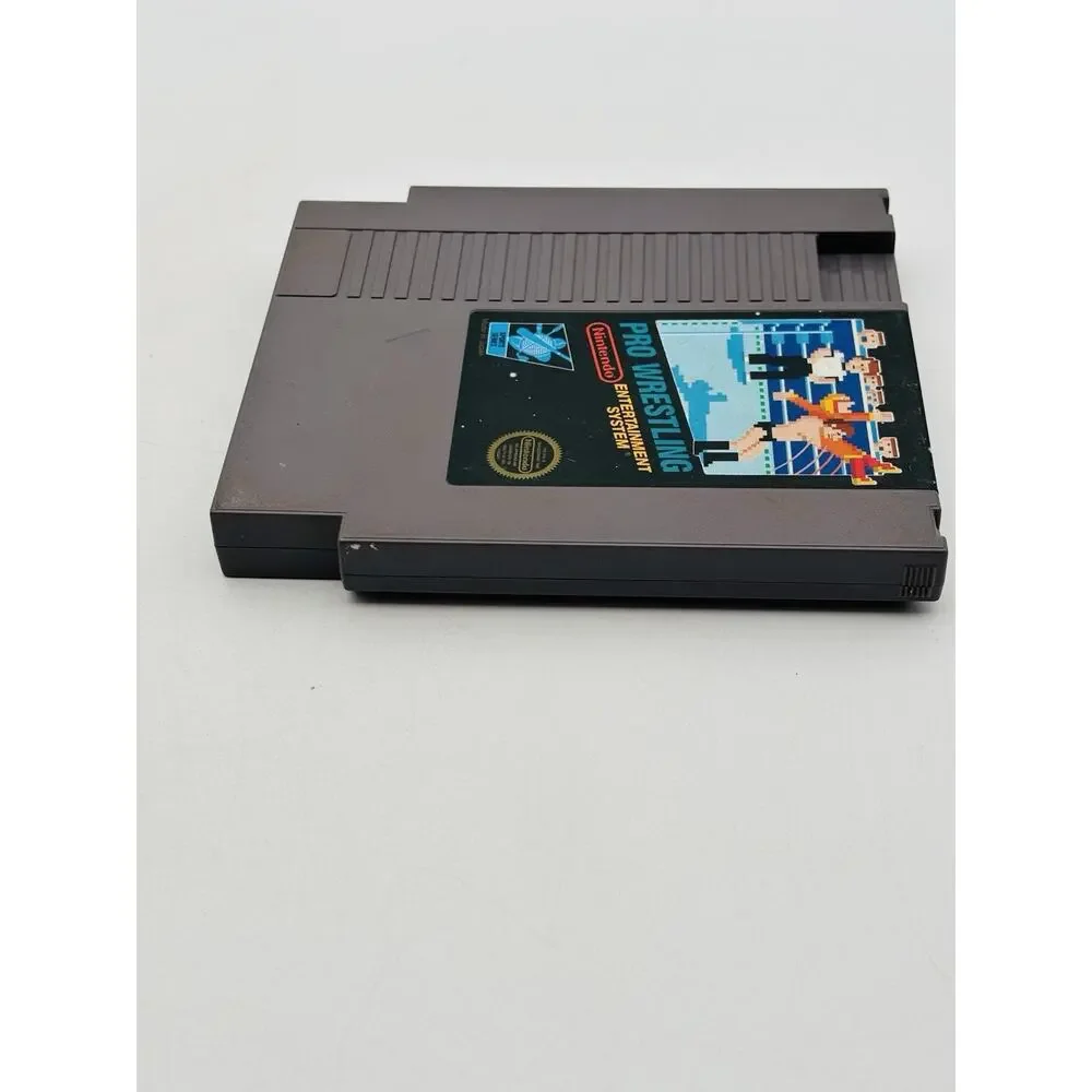 NES Nintendo Pro Wrestling TESTED Works Authentic Cartridge Only VG